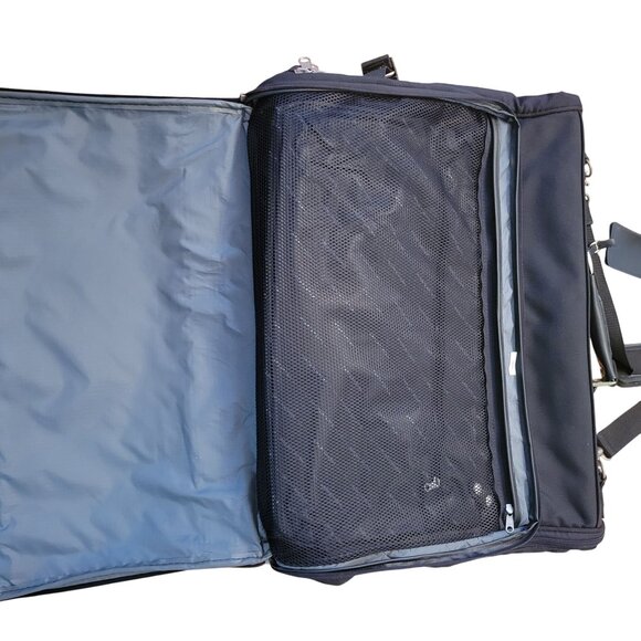 Samsonite Black Nylon Garment‎ Bag Shoulder Strap Overnight Carry On Travel - Picture 12 of 16